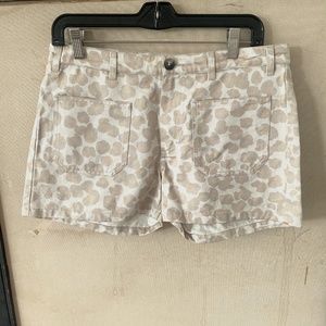 A.P.C.Neutral Leopard Shorts